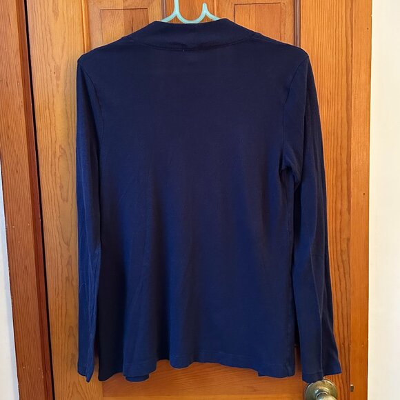 J. Crew Navy Blue Cardigan - Small - Picture 2 of 5
